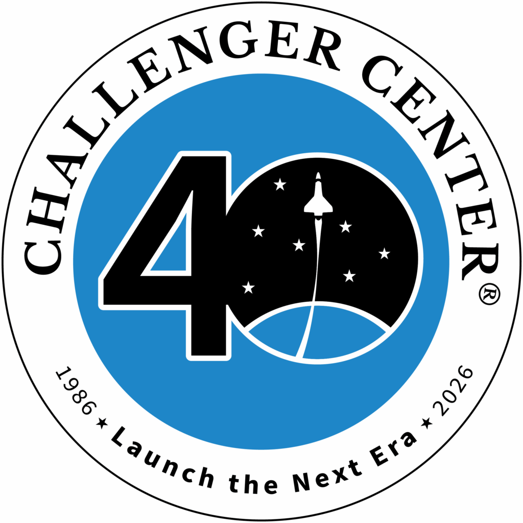 Challenger Center 40th logo